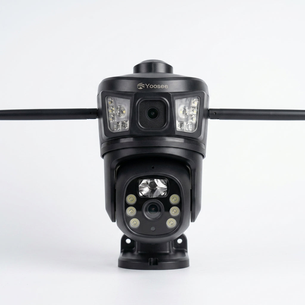 Yoosee Y3503 8K Dual-Lens Solar Security Camera with 5G
