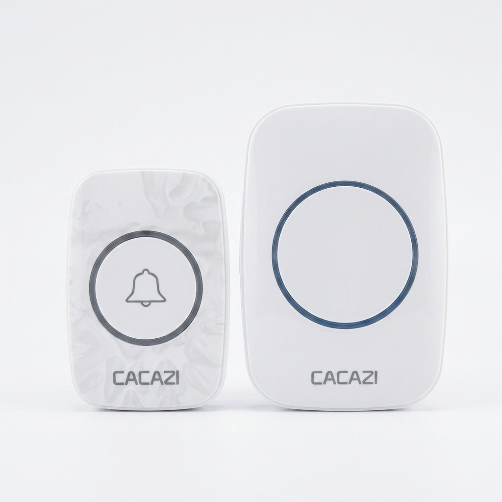 CACAZI Wireless Doorbell Set