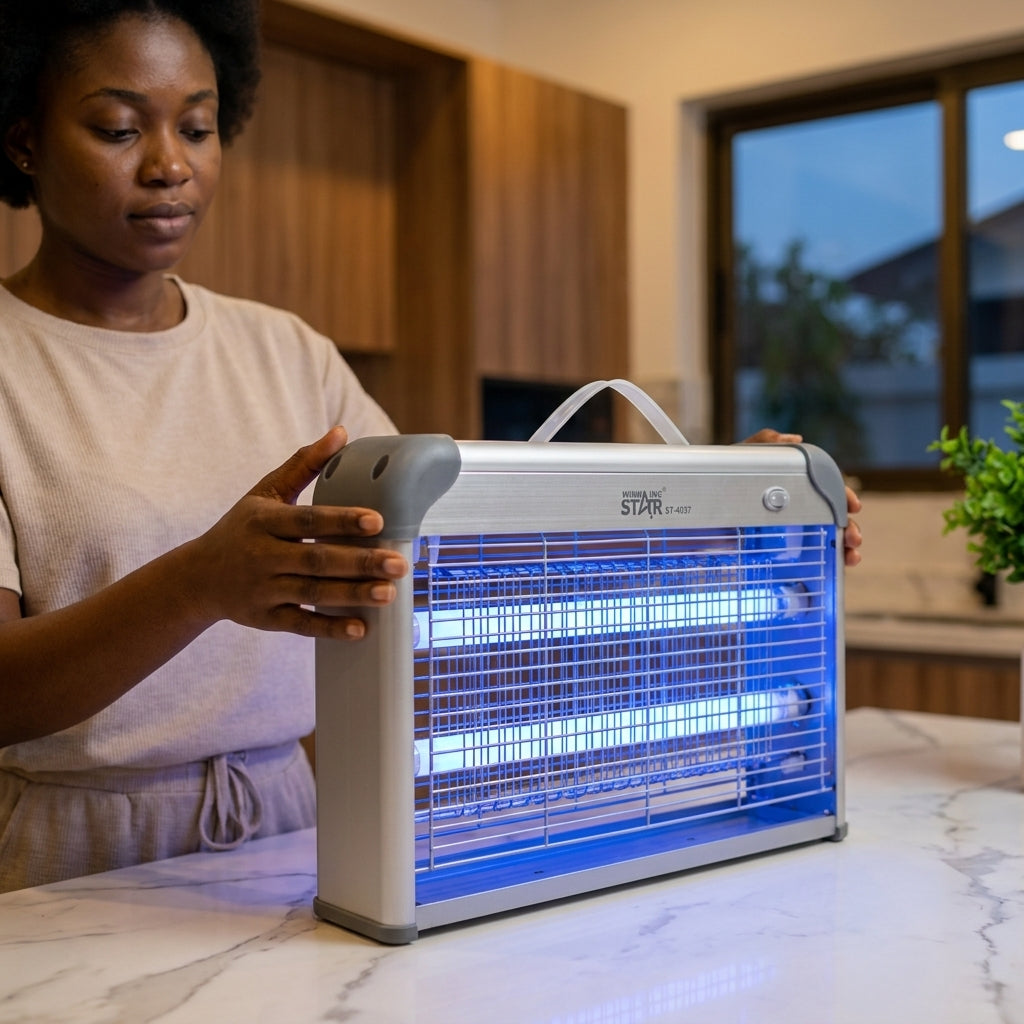Winning Star ST-4037 Electric Insect Killer – 20W UV Bug Zapper