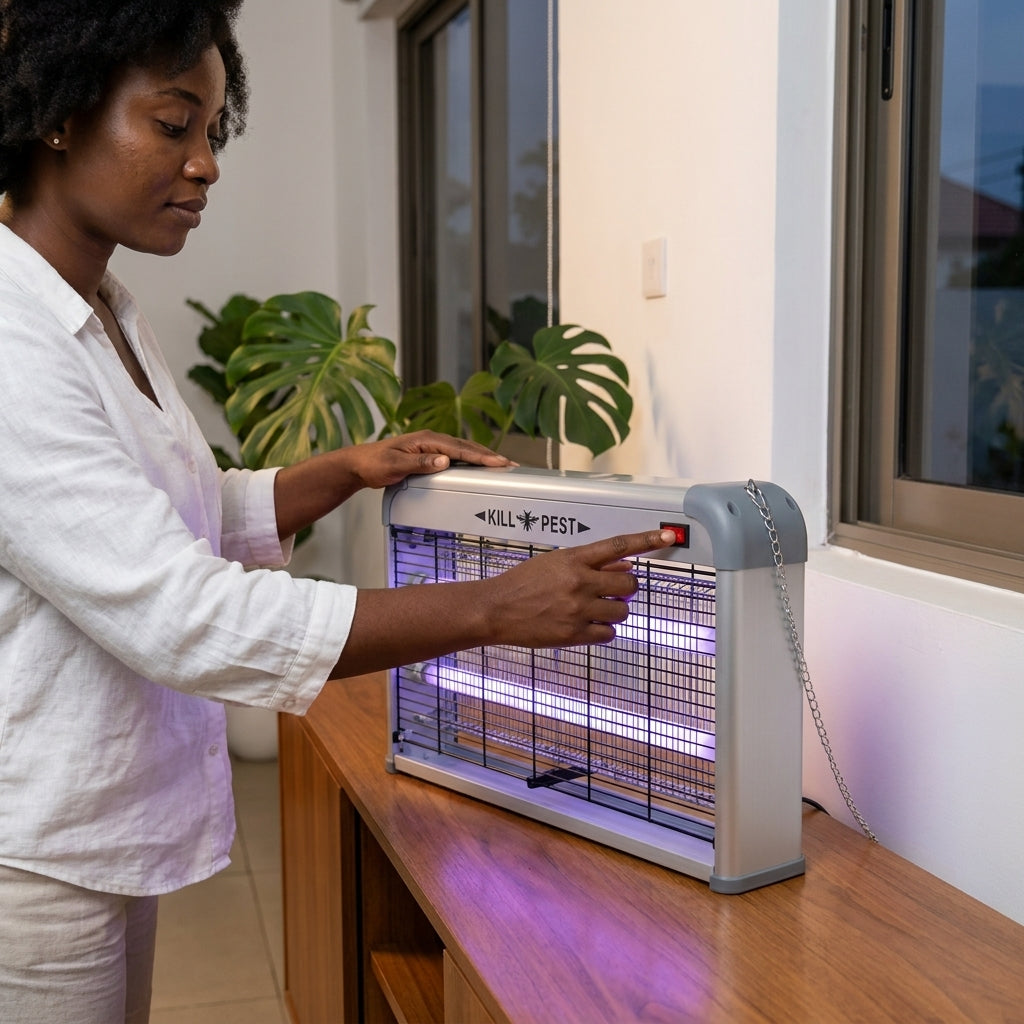 Gecko Kill Pest Electric Insect Killer – 30W UV Bug Zapper