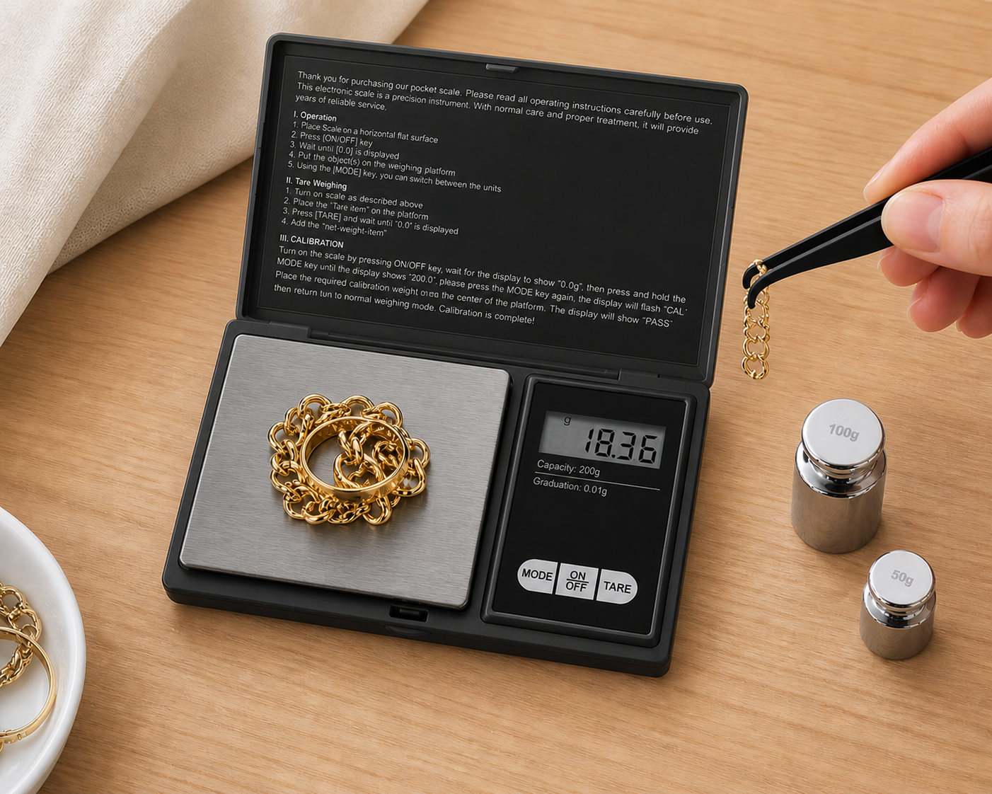Digital Scale Professional-Mini (0.01g - 200g)