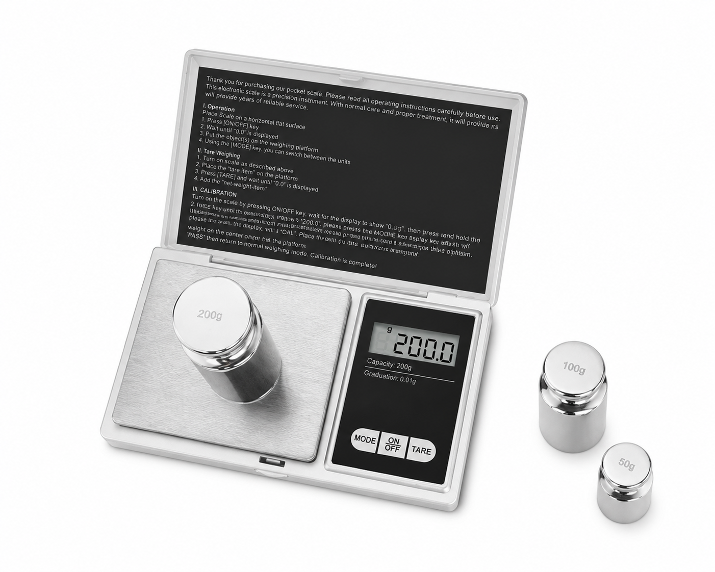 Digital Scale Professional-Mini (0.01g - 200g)