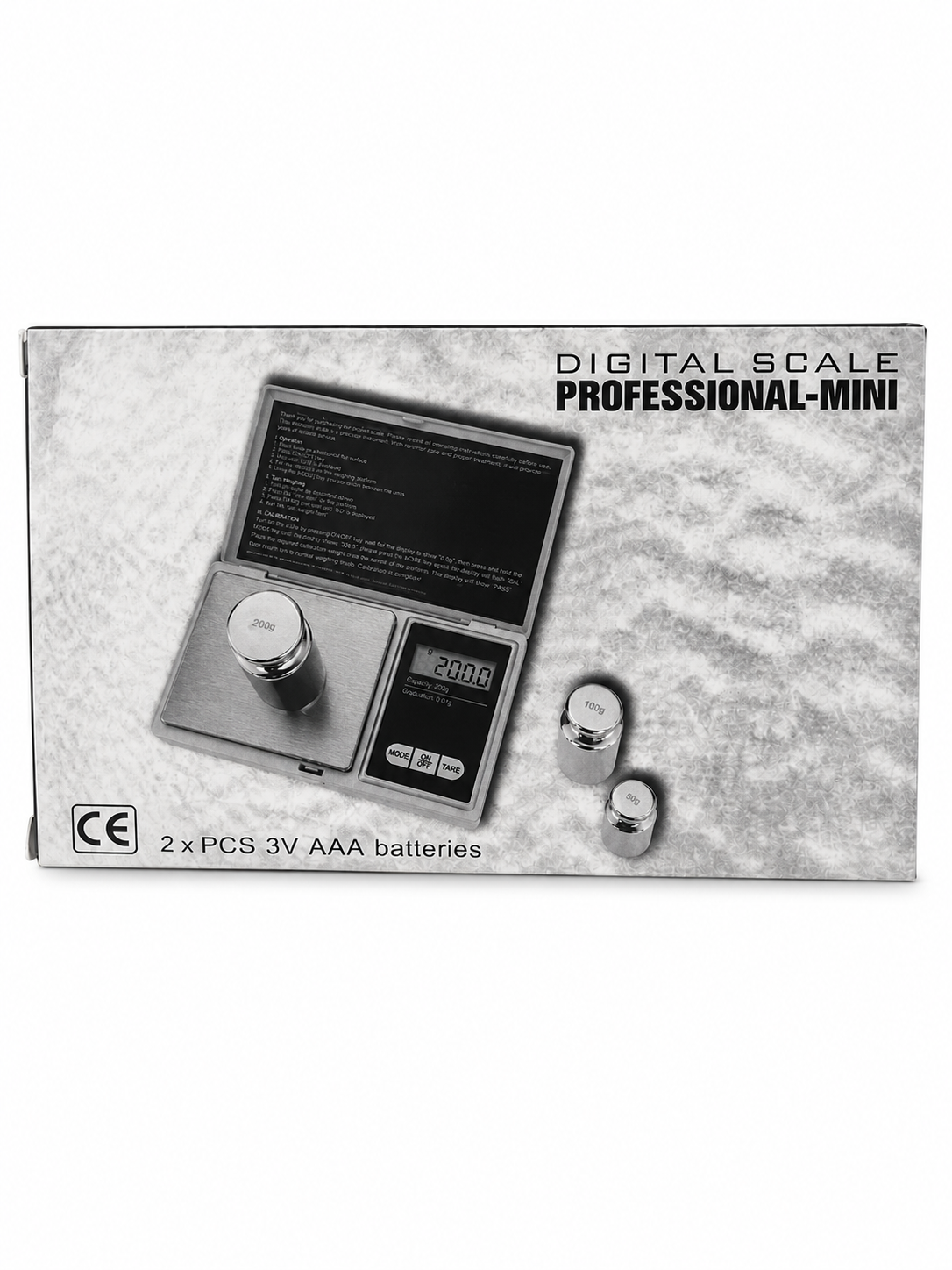 Digital Scale Professional-Mini (0.01g - 200g)