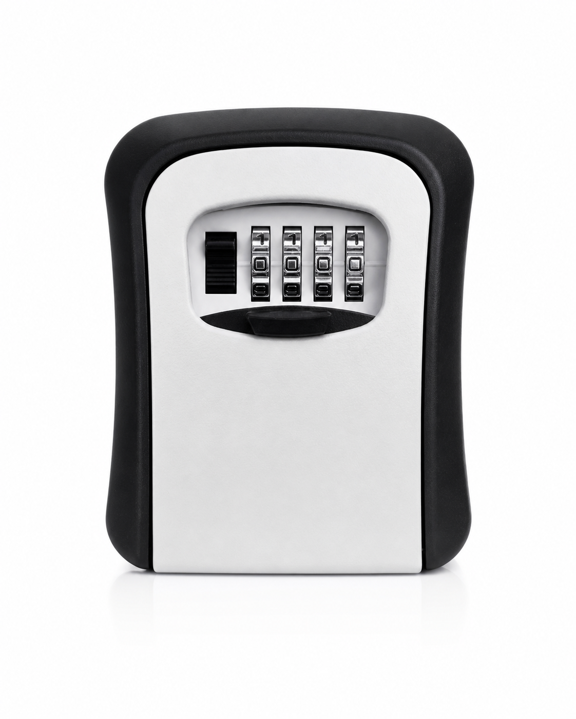 Wall-Mount 4-Digit Combination Key Lock Box - Outdoor Security Safe