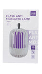 Flash Anti Mosquito Lamp (White) – USB Rechargeable Electric Insect Killer