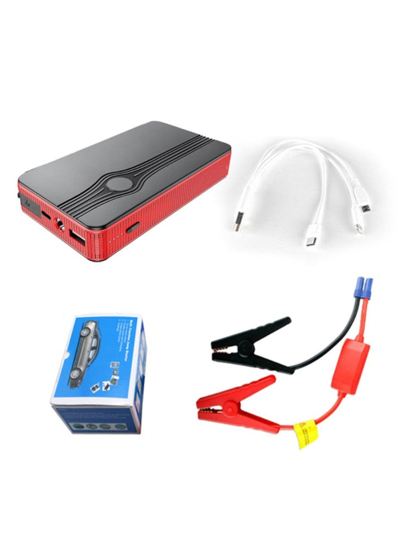 5V 2A 6000mAh Car Emergency Starter Power Bank with LED Light