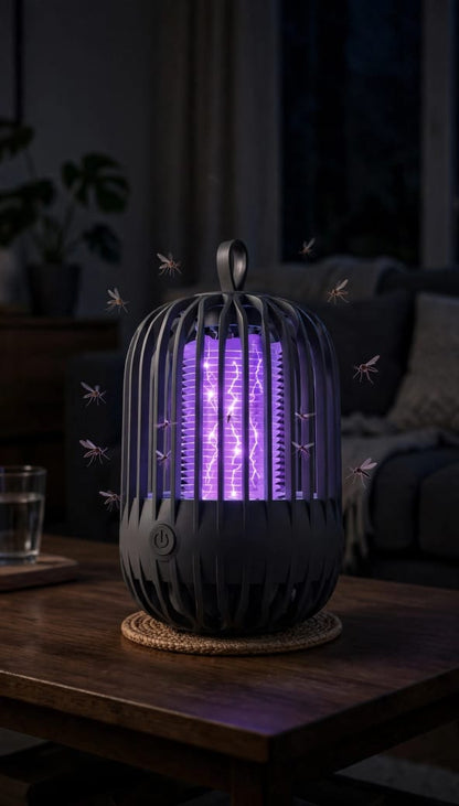 Flash Anti Mosquito Lamp – USB Rechargeable Electric Insect Killer