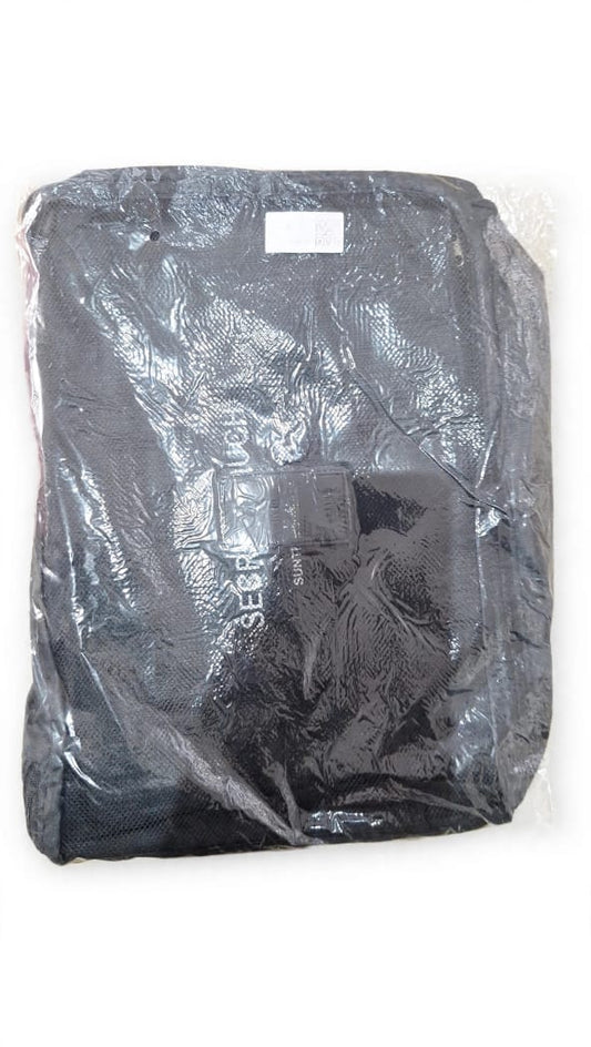 Black Secret Pouch anti-theft hidden travel security bag in packaging