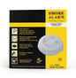 Photoelectric Smoke Alarm YW01 9V battery operated ceiling smoke detector product packaging