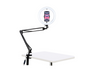 10" LED Ring Light Kit with Foldable Arm Stand & Phone Clamp