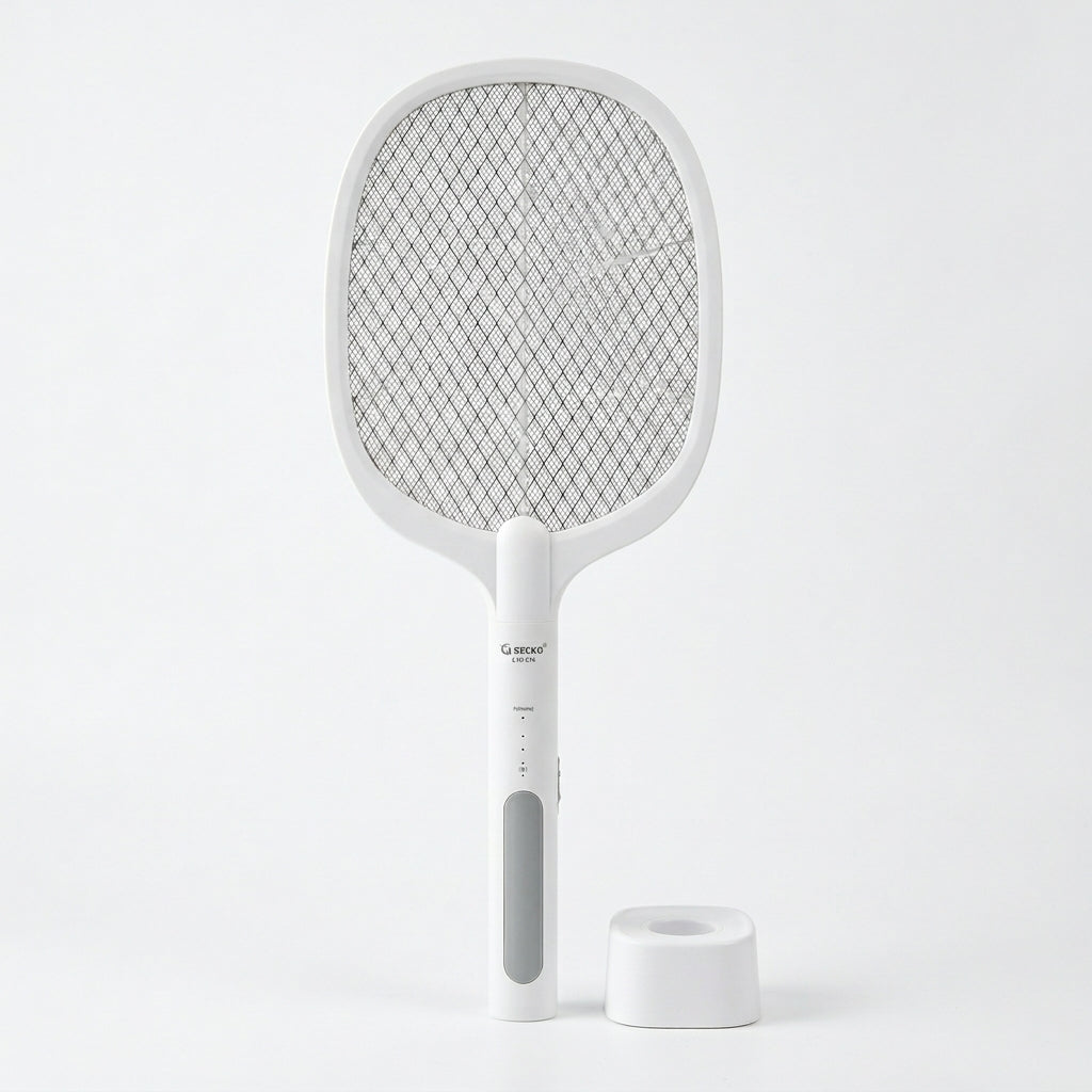 Electric Mosquito Swatter with Charging Base