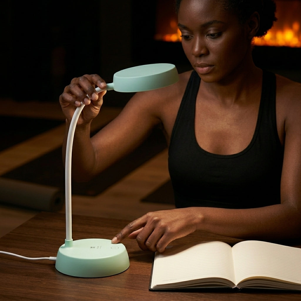 Mint Green Modern Desk Lamp
