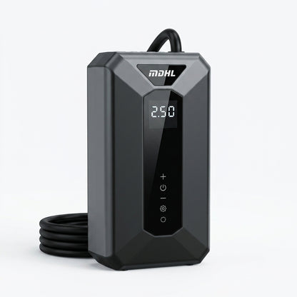 MDHL Cordless Tyre Inflator Pro – Digital Air Compressor with LCD Display