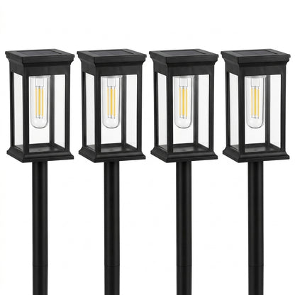 Modern Solar Outdoor Lamp Post