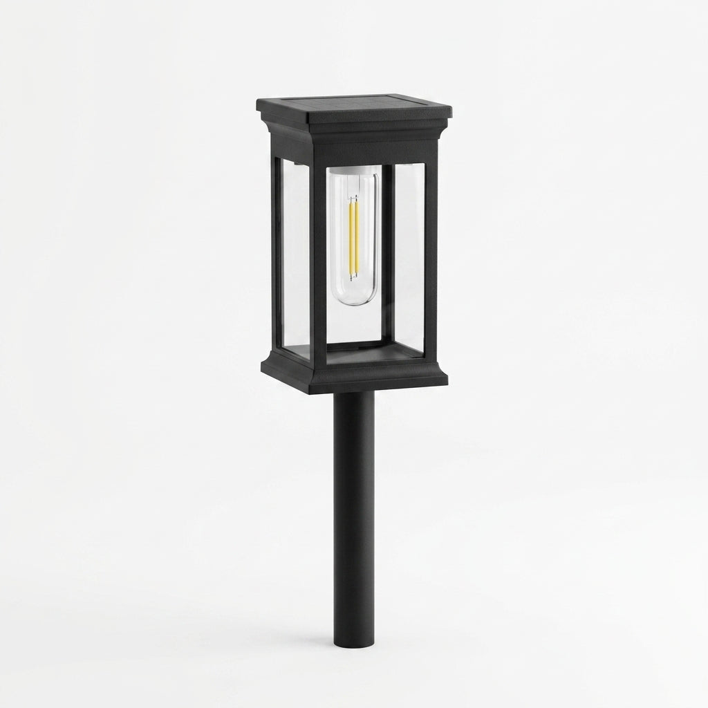 Modern Solar Outdoor Lamp Post
