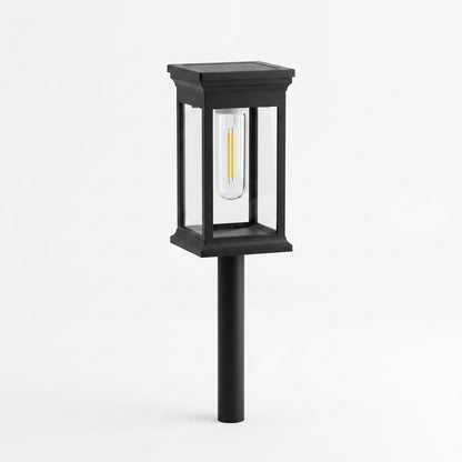 Modern Solar Outdoor Lamp Post