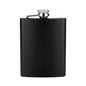 Sleek Black Hip Flask