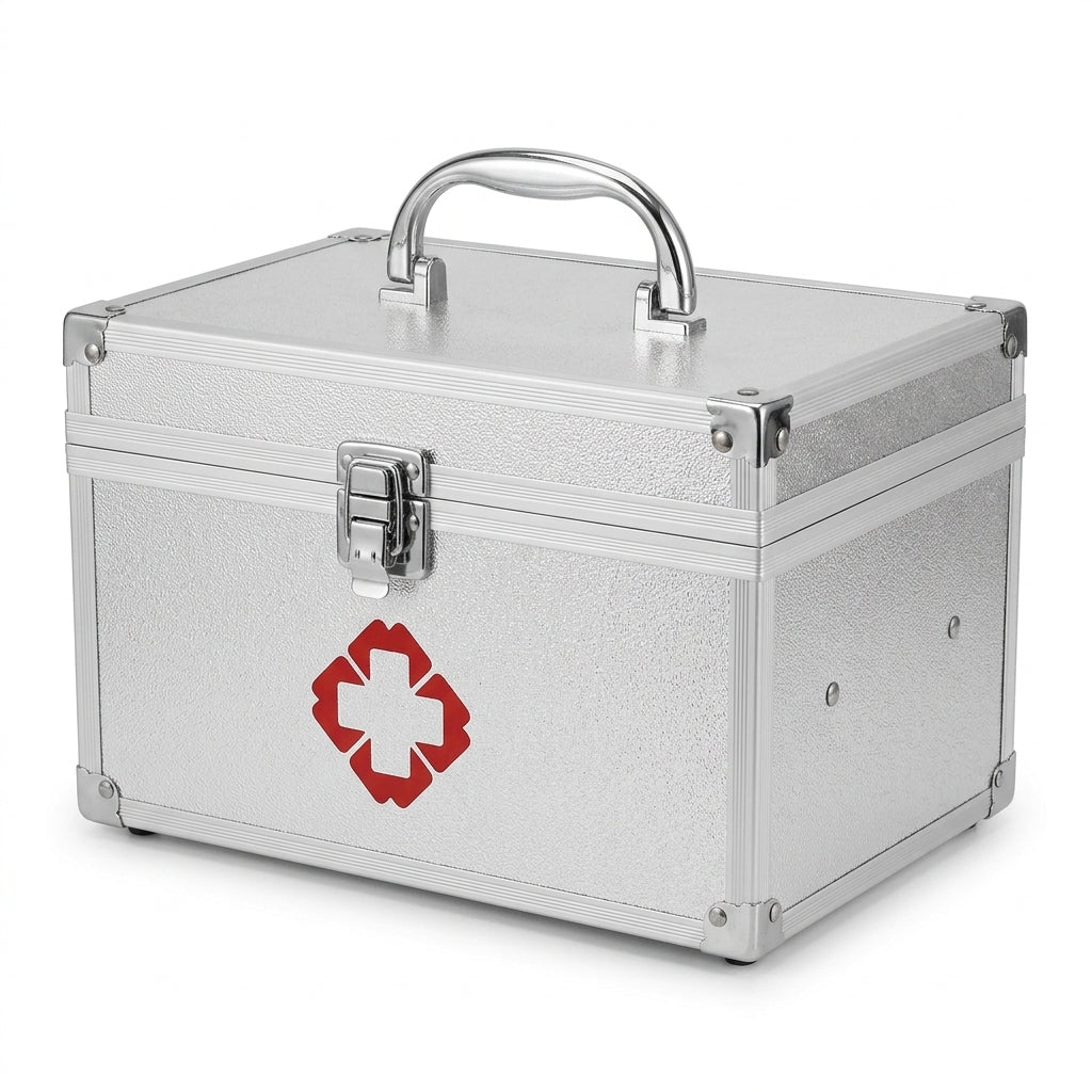 Portable Metal First Aid Box