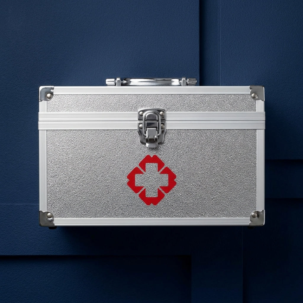 Portable Metal First Aid Box