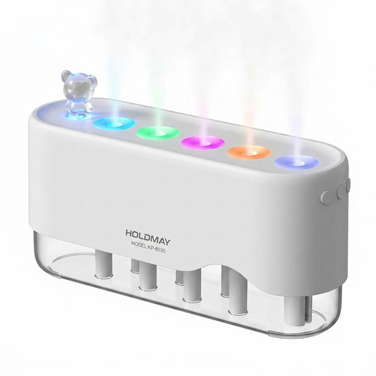 Portable LED Humidifier & Aroma Diffuser – 600ml