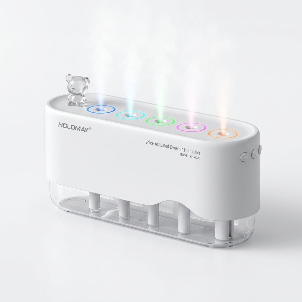 Portable LED Humidifier & Aroma Diffuser – 600ml