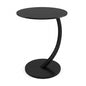 Modern Black Circular Side Table