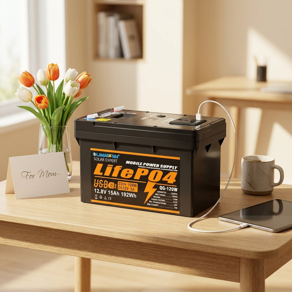LIMARSUN 12.8V Portable Power Station
