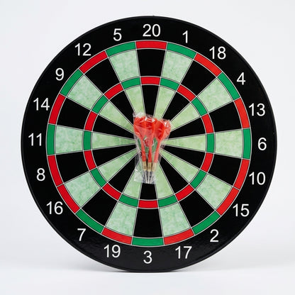 17" Magnetic Dart Board with 6 Darts