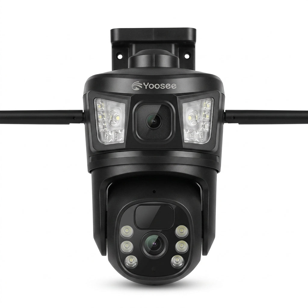 Yoosee Y3503 8K Dual-Lens Solar Security Camera with 5G