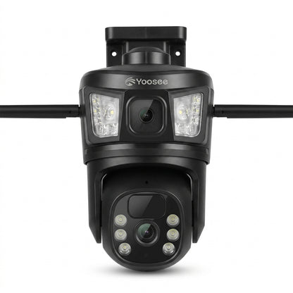 Yoosee Y3503 8K Dual-Lens Solar Security Camera with 5G