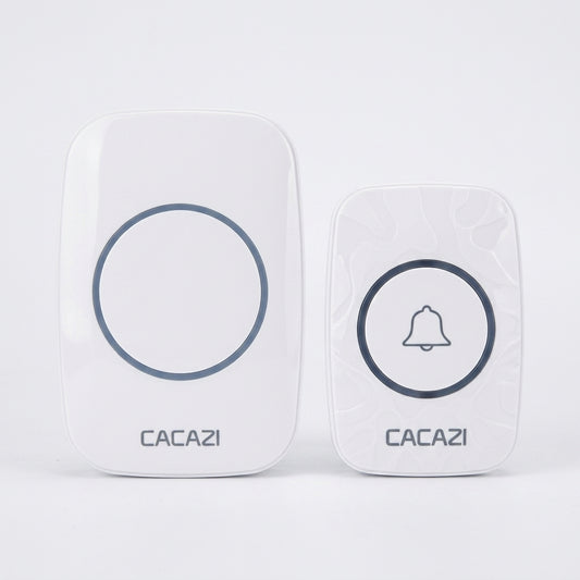 CACAZI Wireless Doorbell Set