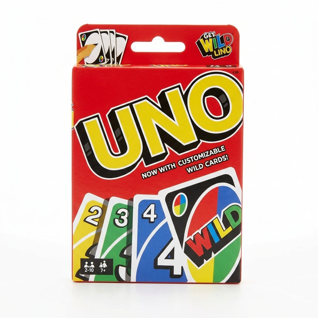 UNO Card Game with Customizable Wild Cards