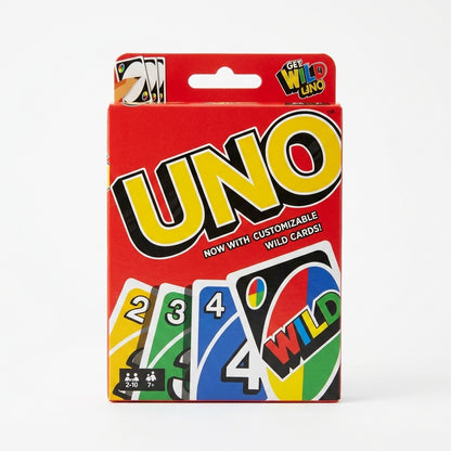 UNO Card Game with Customizable Wild Cards