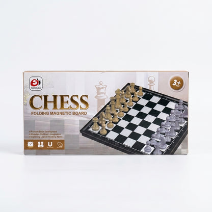 Folding Magnetic Chess Set | 10x5 Inch