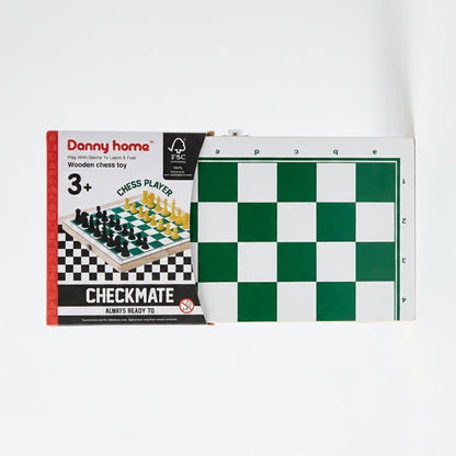Danny Home Wooden Chess Set – FSC Certified Wood | 10.5x5.5 Inch