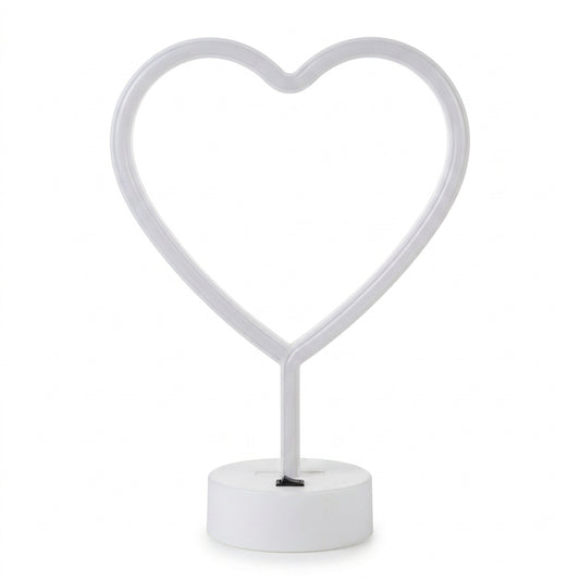 Heart-Shaped Neon LED Lamp