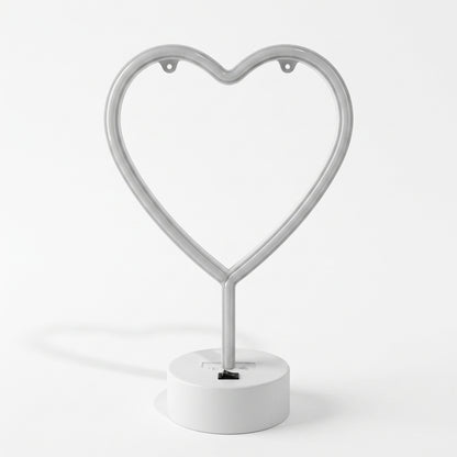 Heart-Shaped Neon LED Lamp