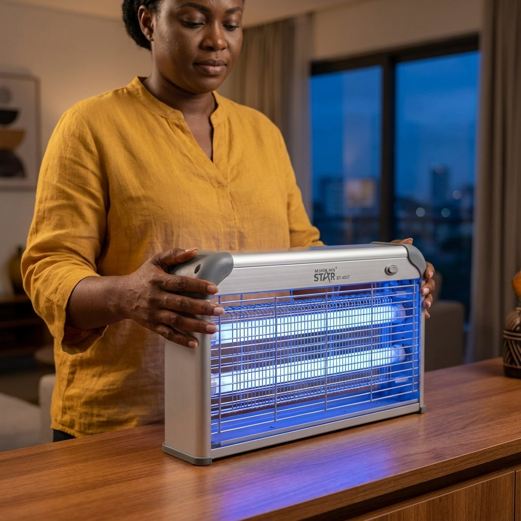Winning Star ST-4037 Electric Insect Killer – 20W UV Bug Zapper
