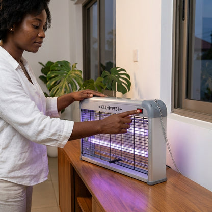 Gecko Kill Pest Electric Insect Killer – 30W UV Bug Zapper
