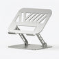 Adjustable Laptop Stand with Free Phone Holder – Silver
