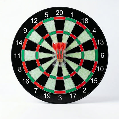 17" Magnetic Dart Board with 6 Darts