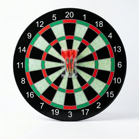 17" Magnetic Dart Board with 6 Darts