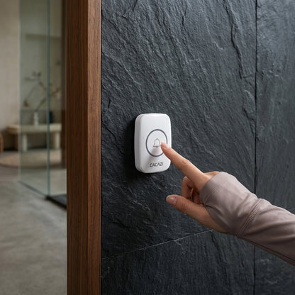 CACAZI Wireless Doorbell Set