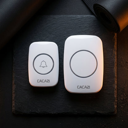 CACAZI Wireless Doorbell Set