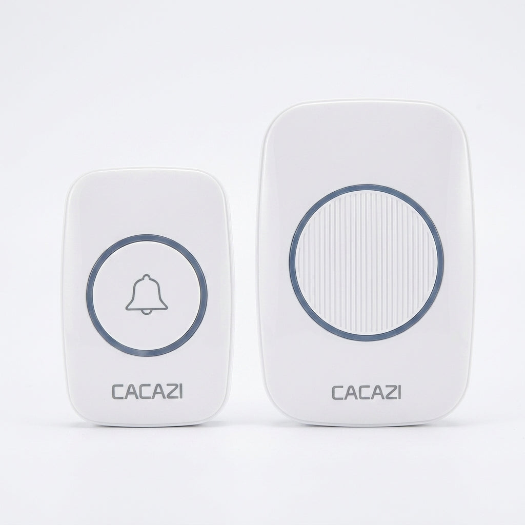 CACAZI Wireless Doorbell Set