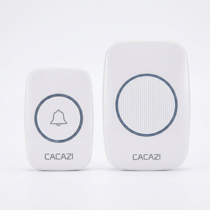 CACAZI Wireless Doorbell Set
