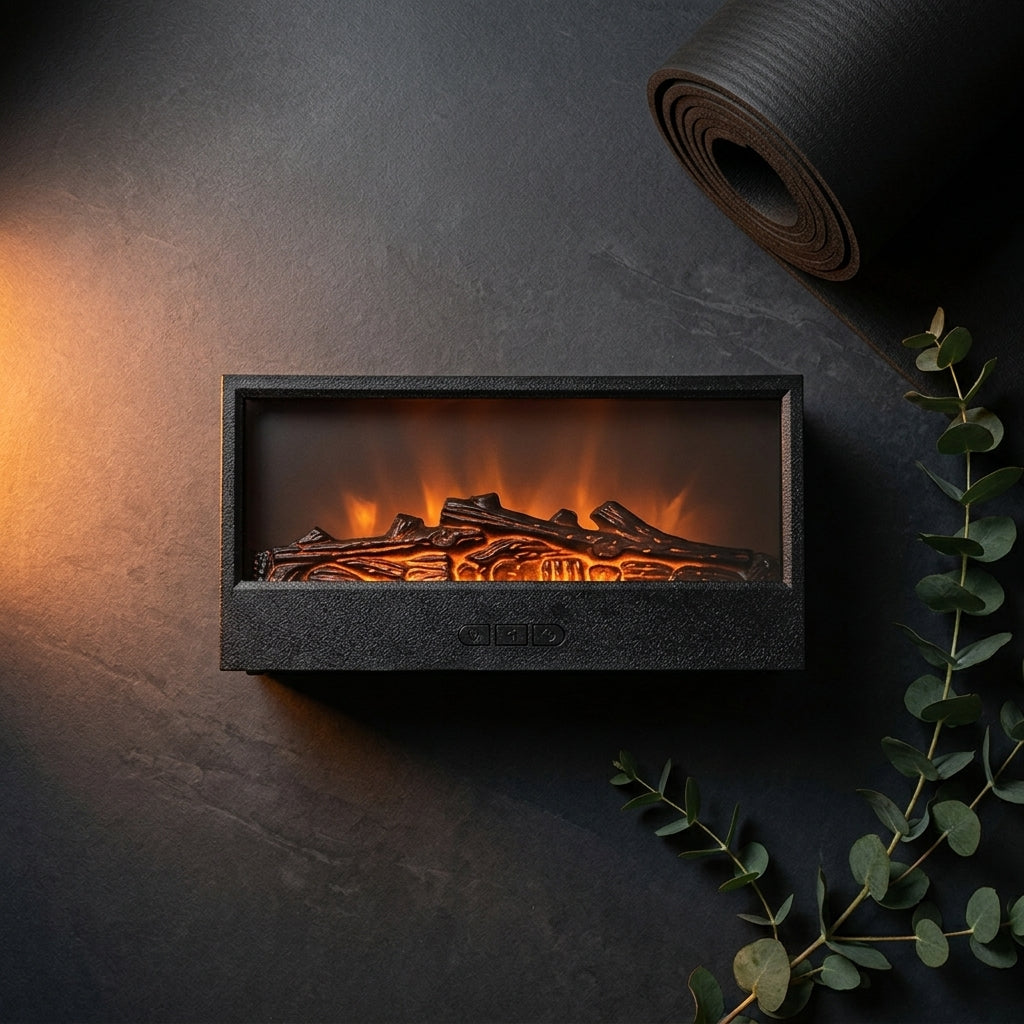 Electric Flame Effect Fireplace Humidifier
