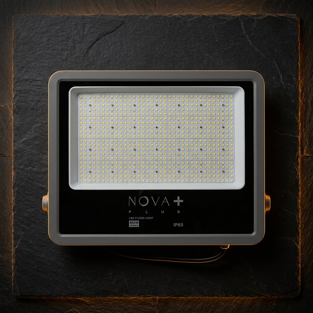 Nova Plus 400W LED Flood Light – 6500K IP65 Waterproof