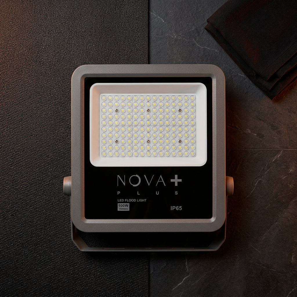 Nova Plus 100W LED Flood Light – IP65 Waterproof