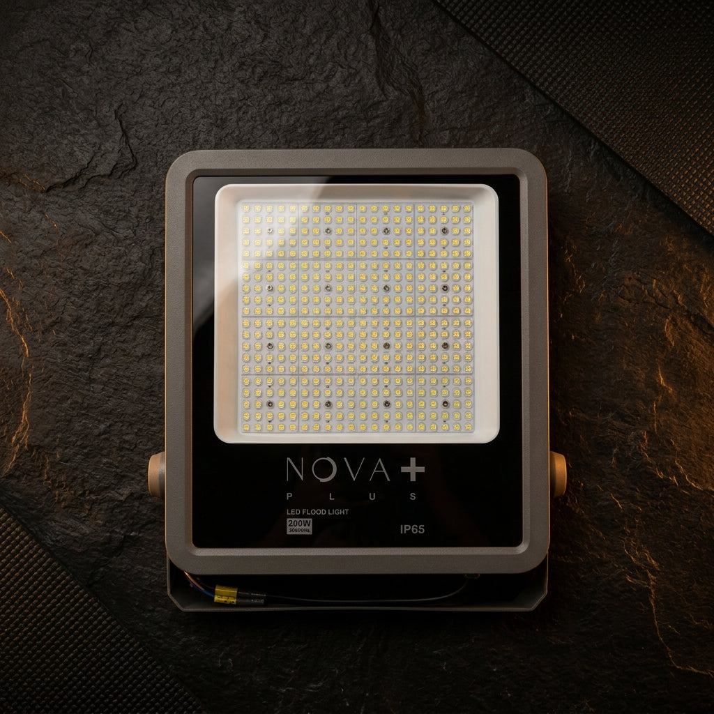 Nova Plus 200W LED Flood Light – IP65 Waterproof